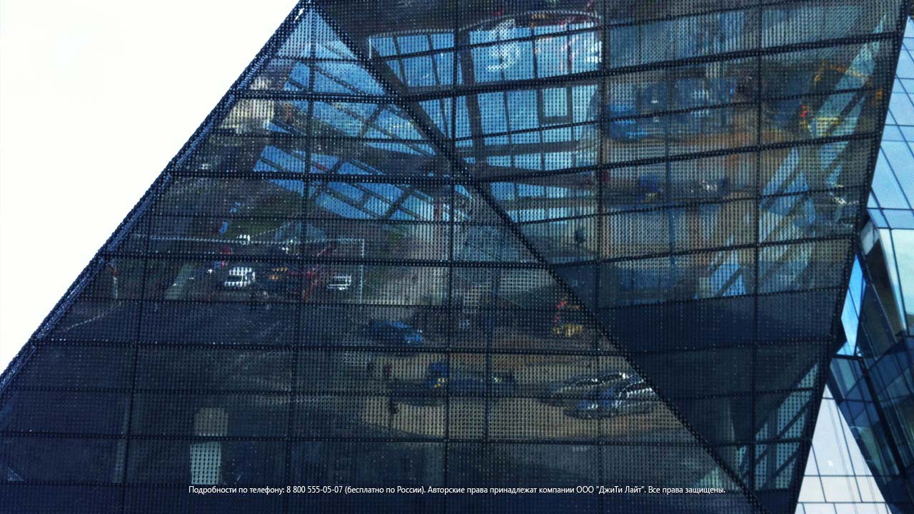 Пиксельный медиафасад, Сараево, торговый центр Sarajevo City Center, фото 4