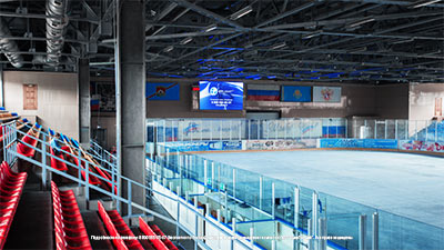 LED sports score board, Mezhdurechensk, Kristall
