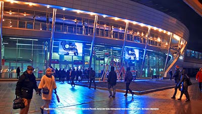 Venkovní LED obrazovky, Moskva, «Ruské želizniční dráhy»