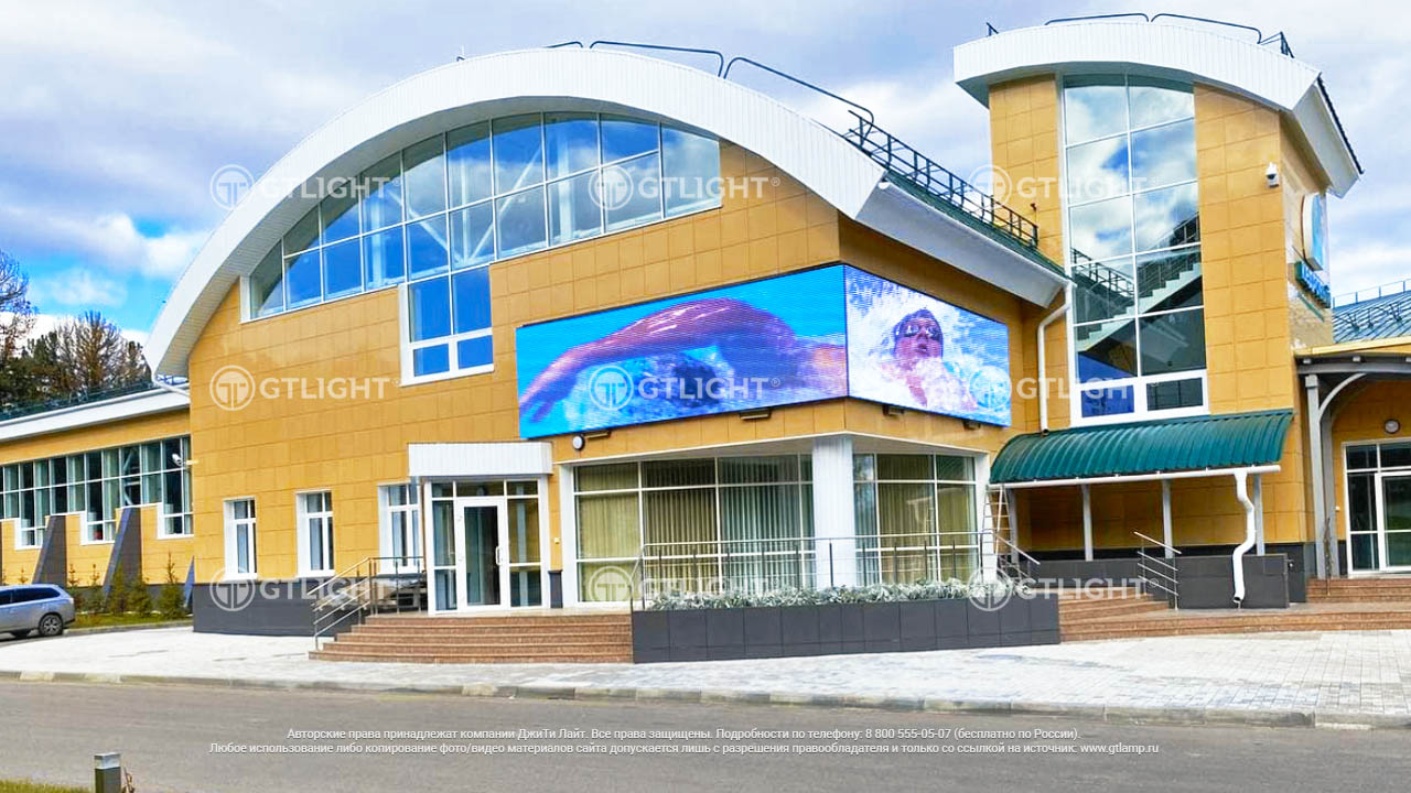 用于游泳池、鄂木斯克、“体育与健康综合体”的 LED 屏幕 - GTLight。, 照片 2