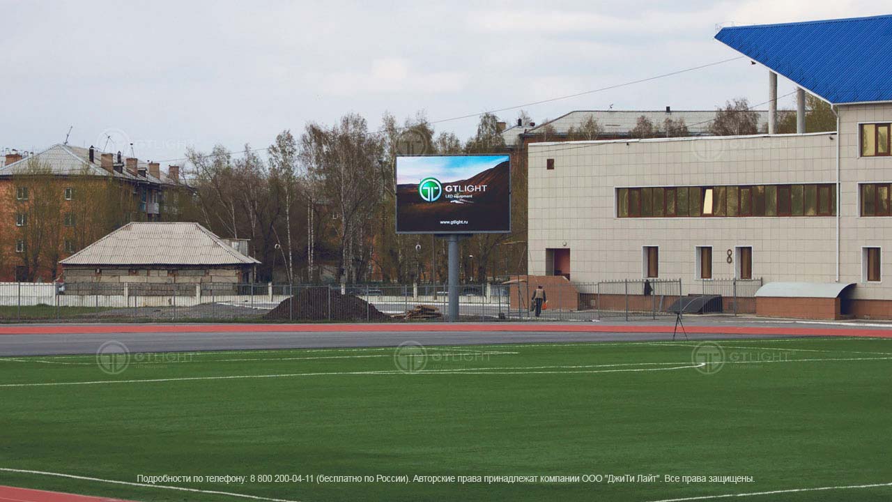 Светодиодное спортивное табло, Ачинск, «Нефтяник», фото 3