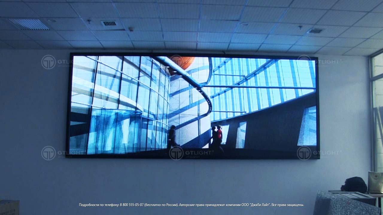 Светодиодный экран, Гуйян, Китай, Отделение Полиции — ДжиТи Лайт. Россия, фото 2