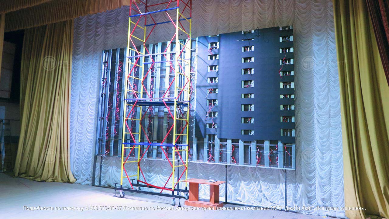 Светодиодный экран, Пятигорск, Государственное бюджетное образовательное учреждение, фото 3