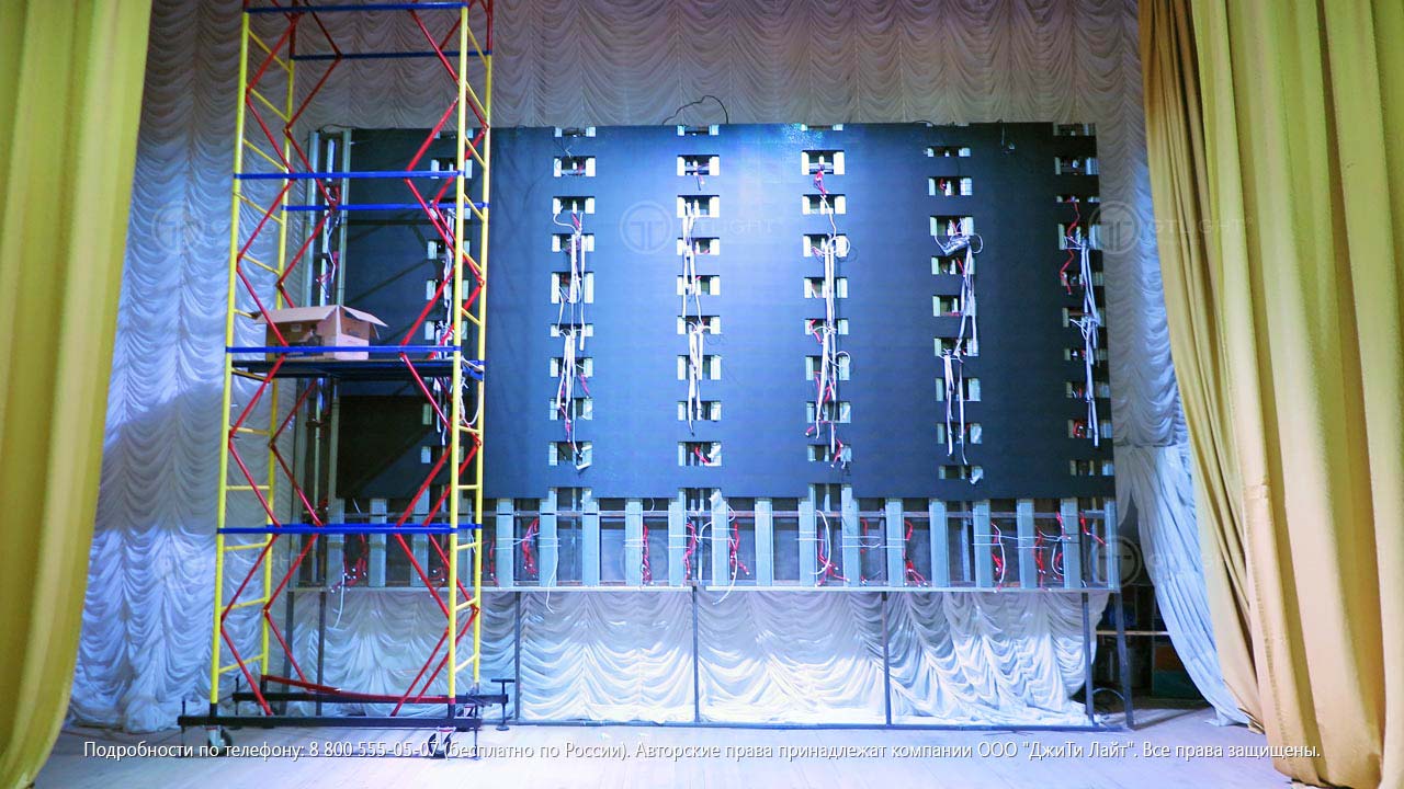 Светодиодный экран, Пятигорск, Государственное бюджетное образовательное учреждение, фото 4