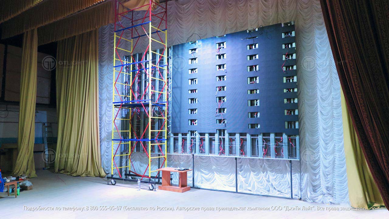 Светодиодный экран, Пятигорск, Государственное бюджетное образовательное учреждение, фото 5