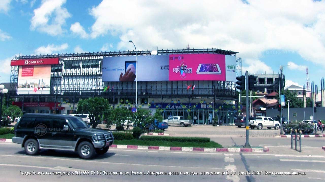 Светодиодный экран, Вьентьян, Рекламное агентство Media Asia, фото 4