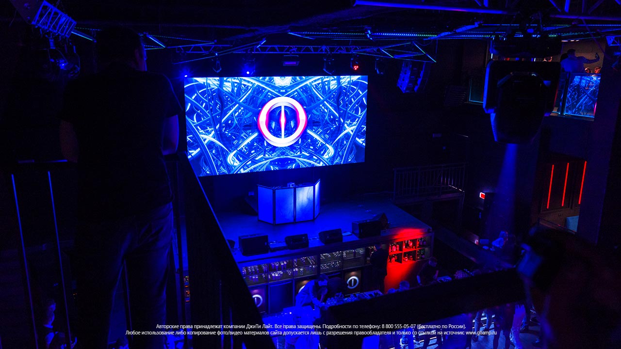 Светодиодные экраны для ночного клуба, Кемерово, «Перекресток», фото 4