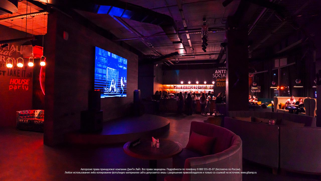 Светодиодные экраны для ночного клуба, Кемерово, «Перекресток», фото 7