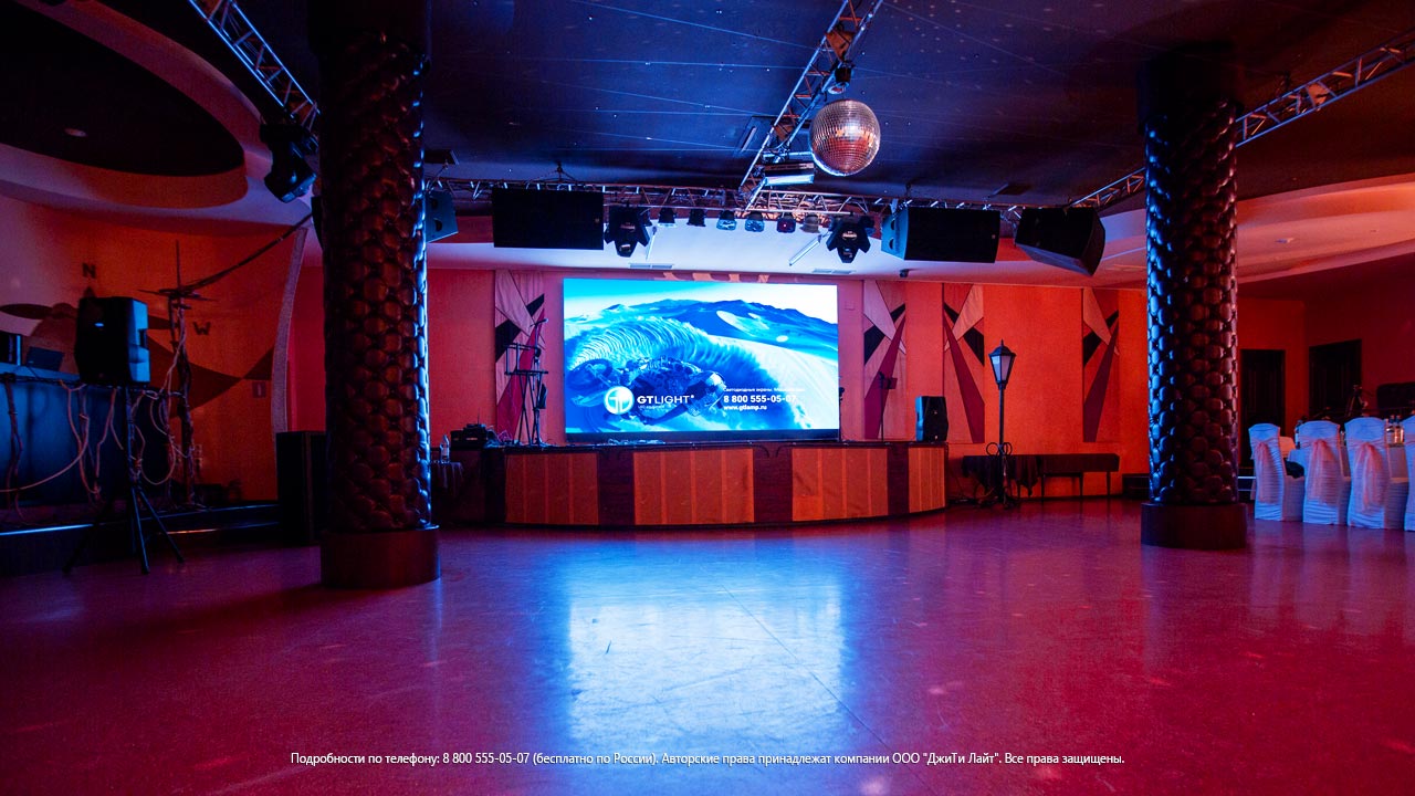 Светодиодный экран для помещения, Новокузнецк, «Три Толстяка», фото 4