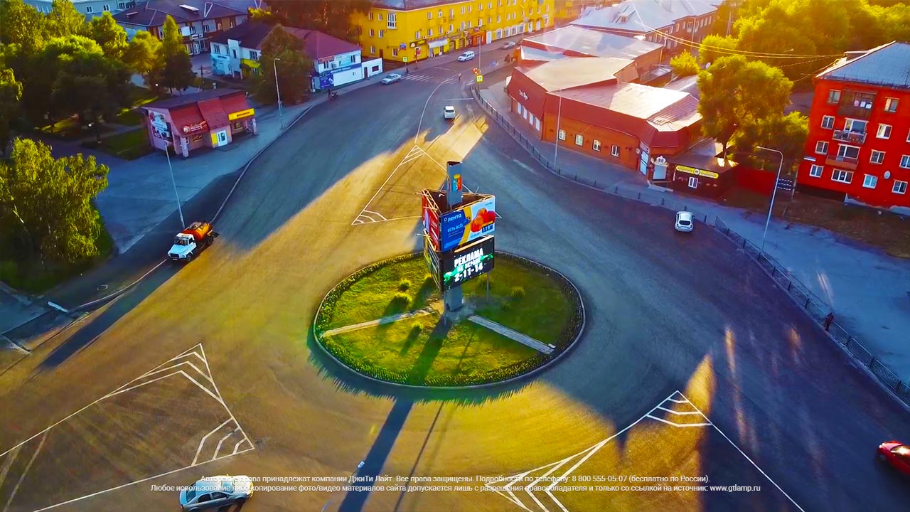 Светодиодный уличный экран, Киселёвск, РА «Транспортный», фото 4