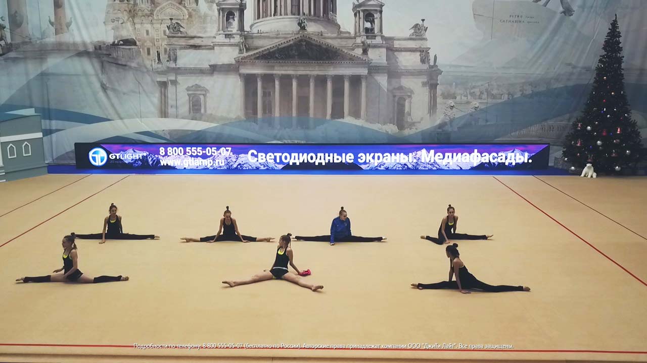 Светодиодный видео борт, Санкт-Петербург, «Жемчужина»